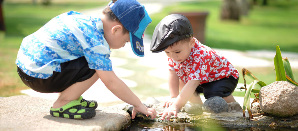 Children playing