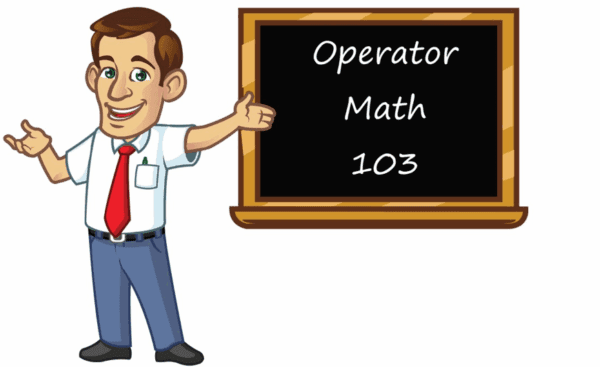 Operator Math 103 - Chemicals