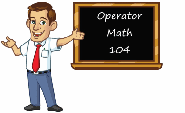 Operator Math 104 - Flow, Detention Time, Loading